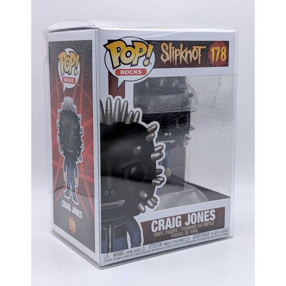 Funko Pop! Rocks: Craig Jones Slipknot #178 W/ Protector New In Box Heavy Metal - Picture 1 of 4